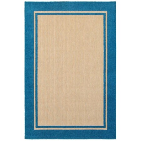 Oriental Weavers Cayman 5594B 6x9 Rectangle - Sand/ Blue-Polypropylene C5594B200290ST